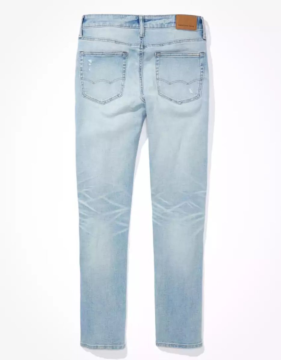 Jean American Eagle AE AirFlexPatched Slim Multicolore Homme | RTG-98576649